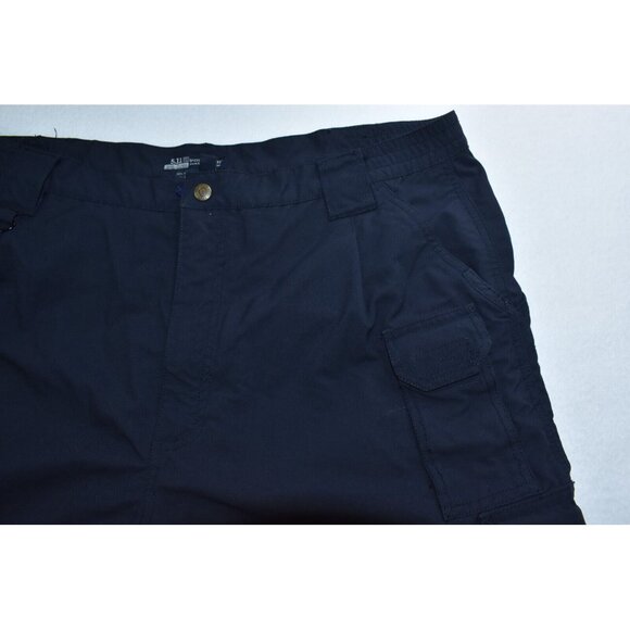 5.11 Tactical Taclite Pro 9 Mens Shorts Size 42 Navy Blue Rip Stop Cargo - Picture 5 of 13